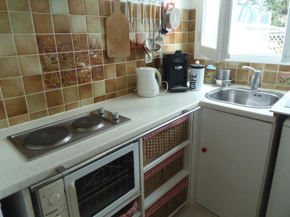 Apartament Joli Studio Calme Avec Terrasse Nicea Zewnętrze zdjęcie